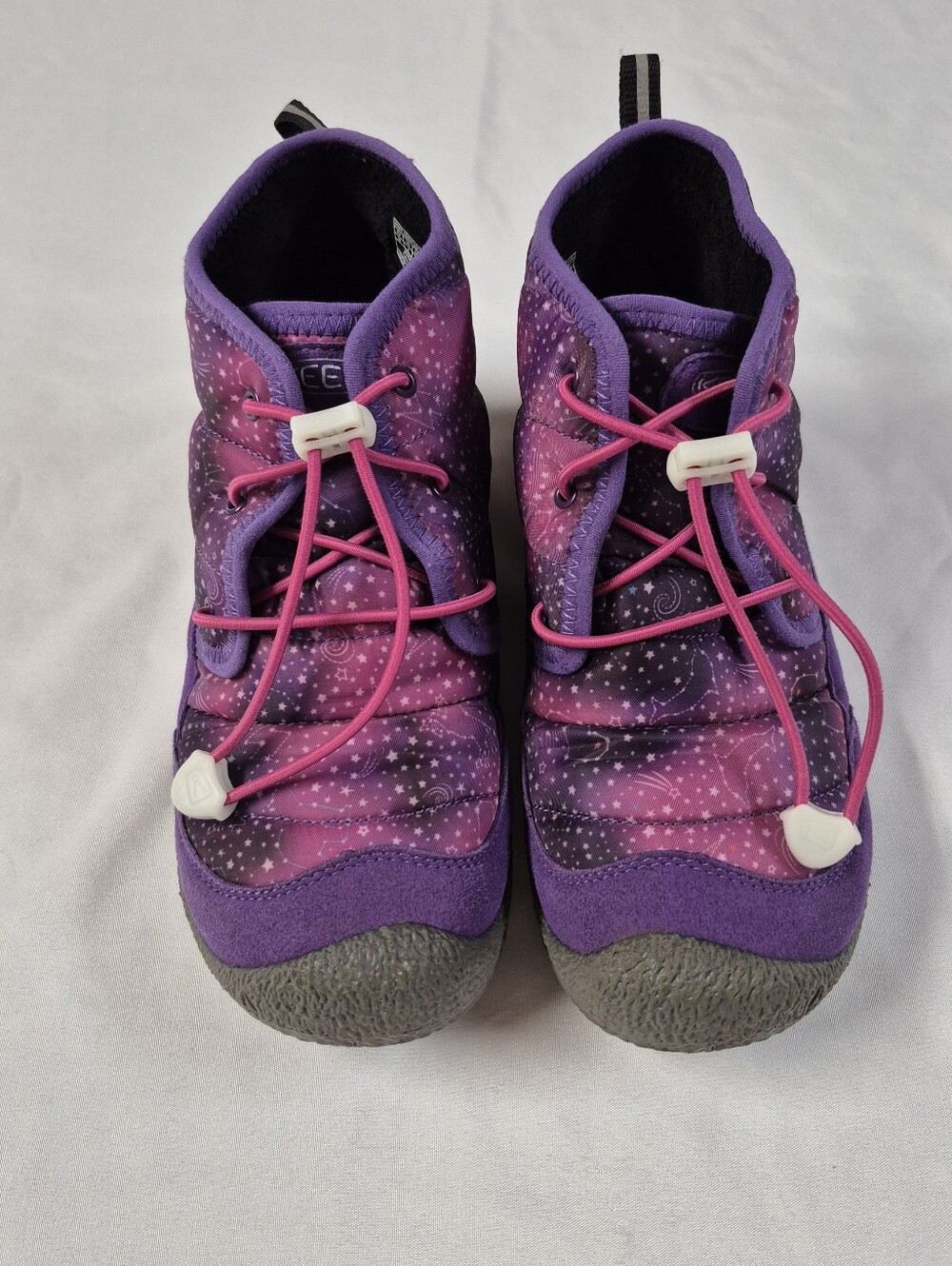 KEEN Howser II Chukka Mid Boot Waterproof Girls Tillandsia Purple Size 4 - Picture 2 of 9